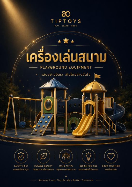 ปกแคตตาล็อกเครื่องเล่นสนาม